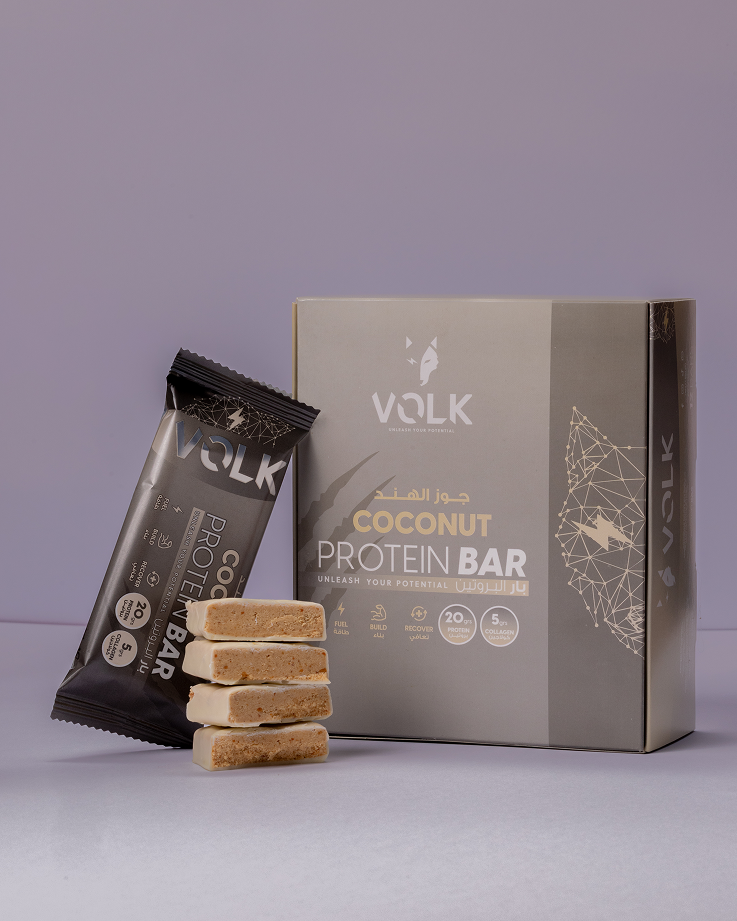VOLK COCONUT PROTEIN BAR - Unleash Your Potential