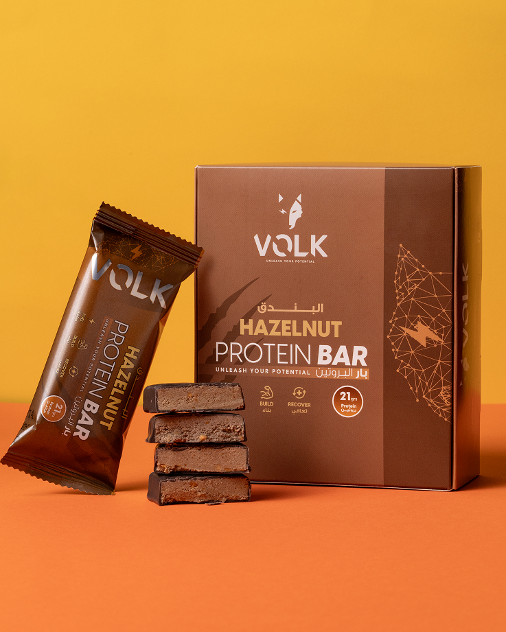 VOLK HAZELNUT PROTEIN BAR - Unleash Your Potential